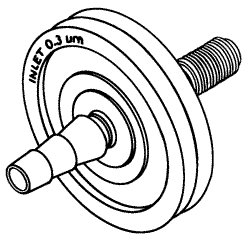 Bacteria Filter - 1/4" Barb x 1/8" MPT