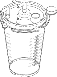 Disposable Collection Canister (2100 ml)