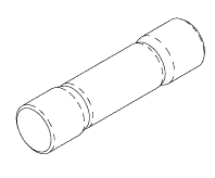 Fuse (15A) - 13/32 x 1-1/2 - Fast Acting