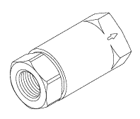 Check Valve (3/8" Fits: In Line (Conbraco)