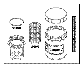 Solids Collector Replacement Kit - Case of (8) Kits