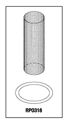 Strainer Element (Material: 100 mesh stainless steel)