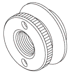 Head Cover Nut for MB Micro-Hematocrit