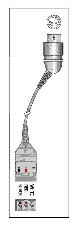 Patient Cable - 3 Lead Dual - 12-Pin