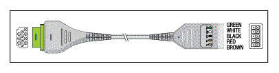 Patient Cable - 5 Lead Multi-link