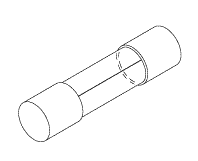 Fuse (6.3A, 250VAC) - 5mm x 20mm - Fast Acting - 5 per package