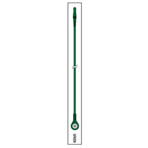 Leadwire Green 24" Din/Snap