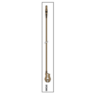 Leadwire Brown 24" Din/Pinch