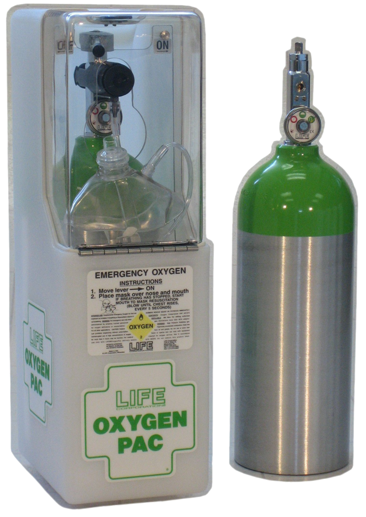 LIFE Oxygen Pac (0 to 25 LPM Variable Flow)