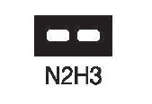TPC Notched Mounts Model N2H3