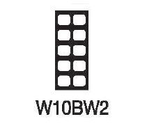 TPC Open Window Mounts Model W10BW2