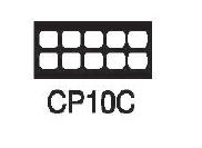 TPC Clear Pocket Mounts Model CP10C