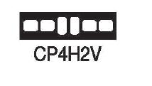 TPC Clear Pocket Mounts Model CP4H2V