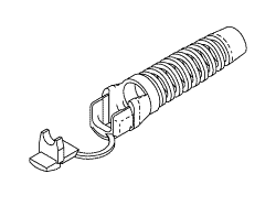 Strain Relief Bushing - (Material: white Nylon® - 5 per package)
