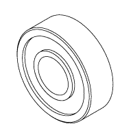 Front Bearing for 940, 941 Cast Cutter