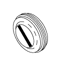 Brush Cap - 6 Per Package (7/16-24 thread)