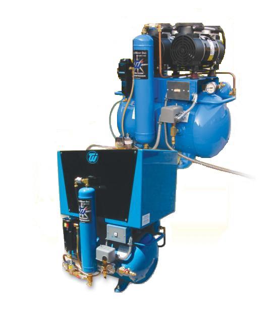 Tech West Rocky Series Compressor 3 Users, 230 Volts