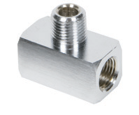 Belmed Tee - Male 1/4 NPT X Female 1/4 NPT Ends