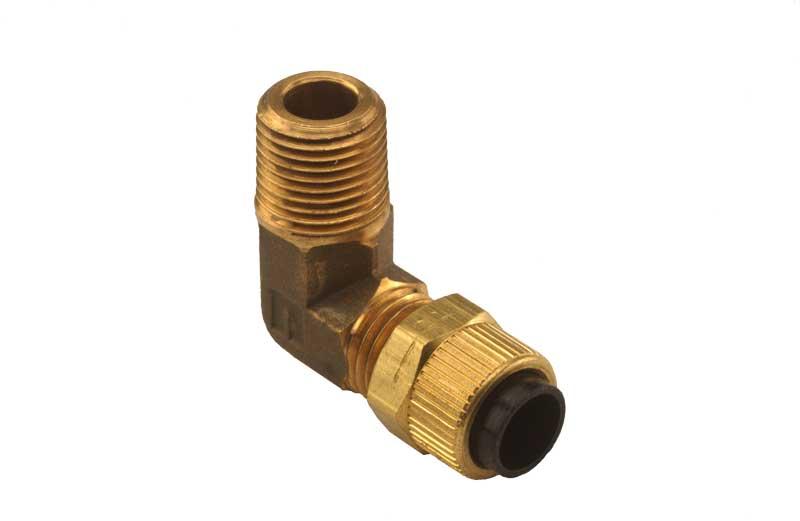 Beaverstate 1/4" Poly x 1/8" MPT Elbow