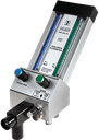 Belmed PC7 Flowmeter with 4 Cylinder Yoke Block