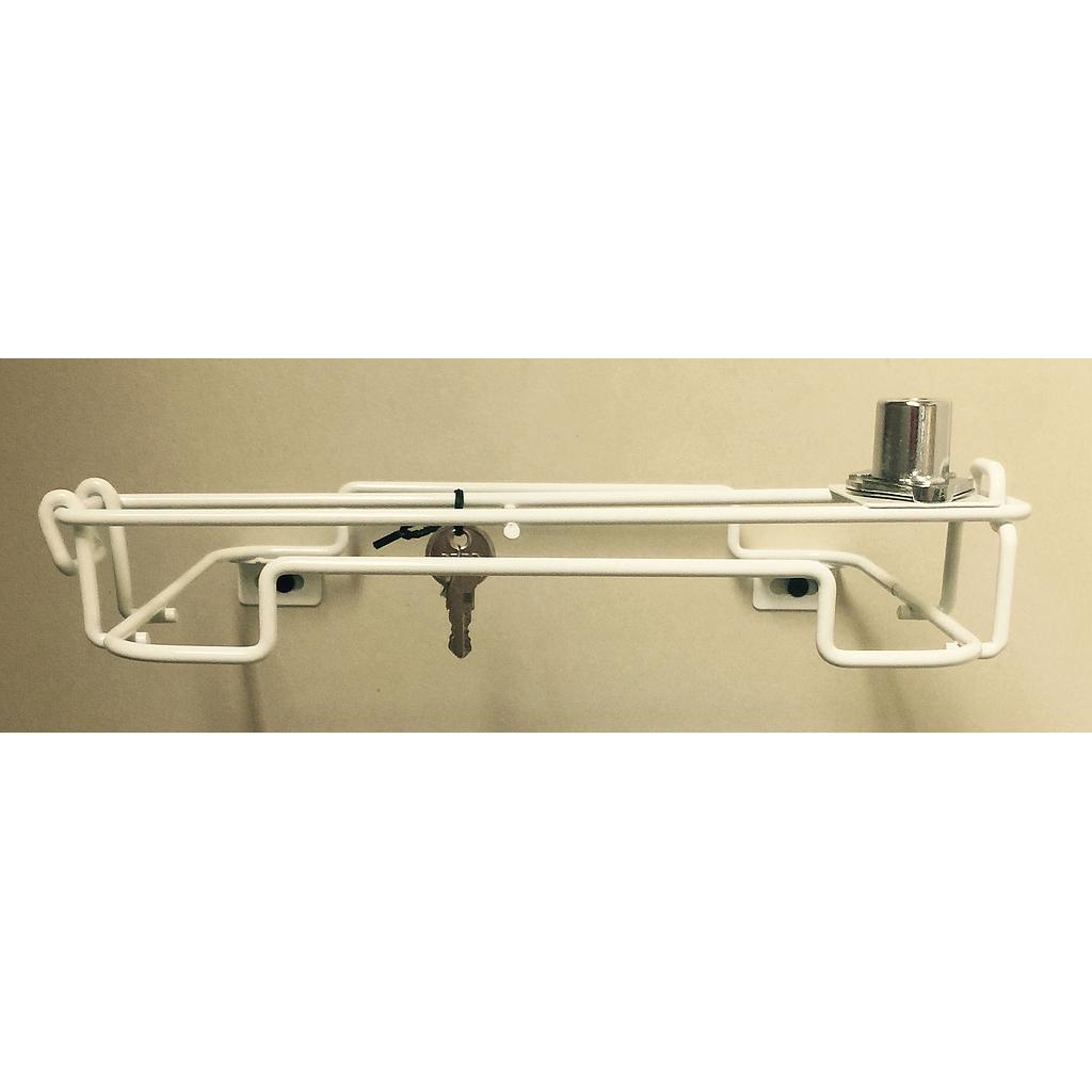 Medegen Sharps-Tainers™ Locking Mounting Brackets, Chrome Plated, for 8703, 8703T, 8731, 8