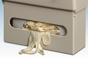 Plasti Wall Mounted Sharps Glove Box