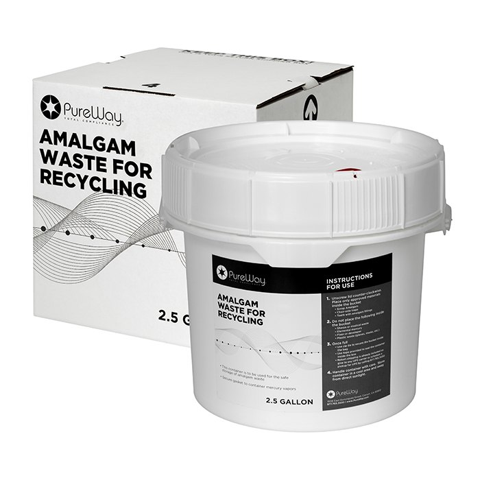 Pureway 2.5 Gallon Amalgam Recycling System