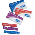 Whip Mix - Ardent Articulating Paper Quadrant Red/Blue Curved, 144 Strips, 63 Microns (0.0025")