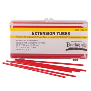 Beutlich HurriCaine® Topical Anesthetic Spray Extension Tubes