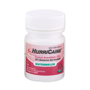 Beutlich HurriCaine® Topical Anesthetic Gel - Watermelon