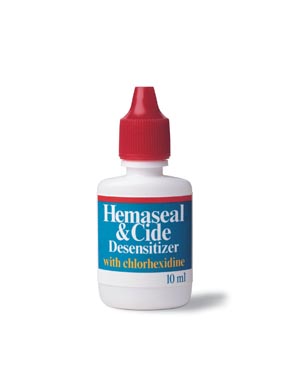 Advantage Hemaseal & Cide Desensitizer with 4% Chlorhexidine, Unidose 0.1mL Bulbs