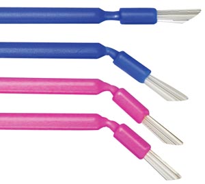 Mydent Defend Bendable Applicator Brushes, Pink, 100/tube