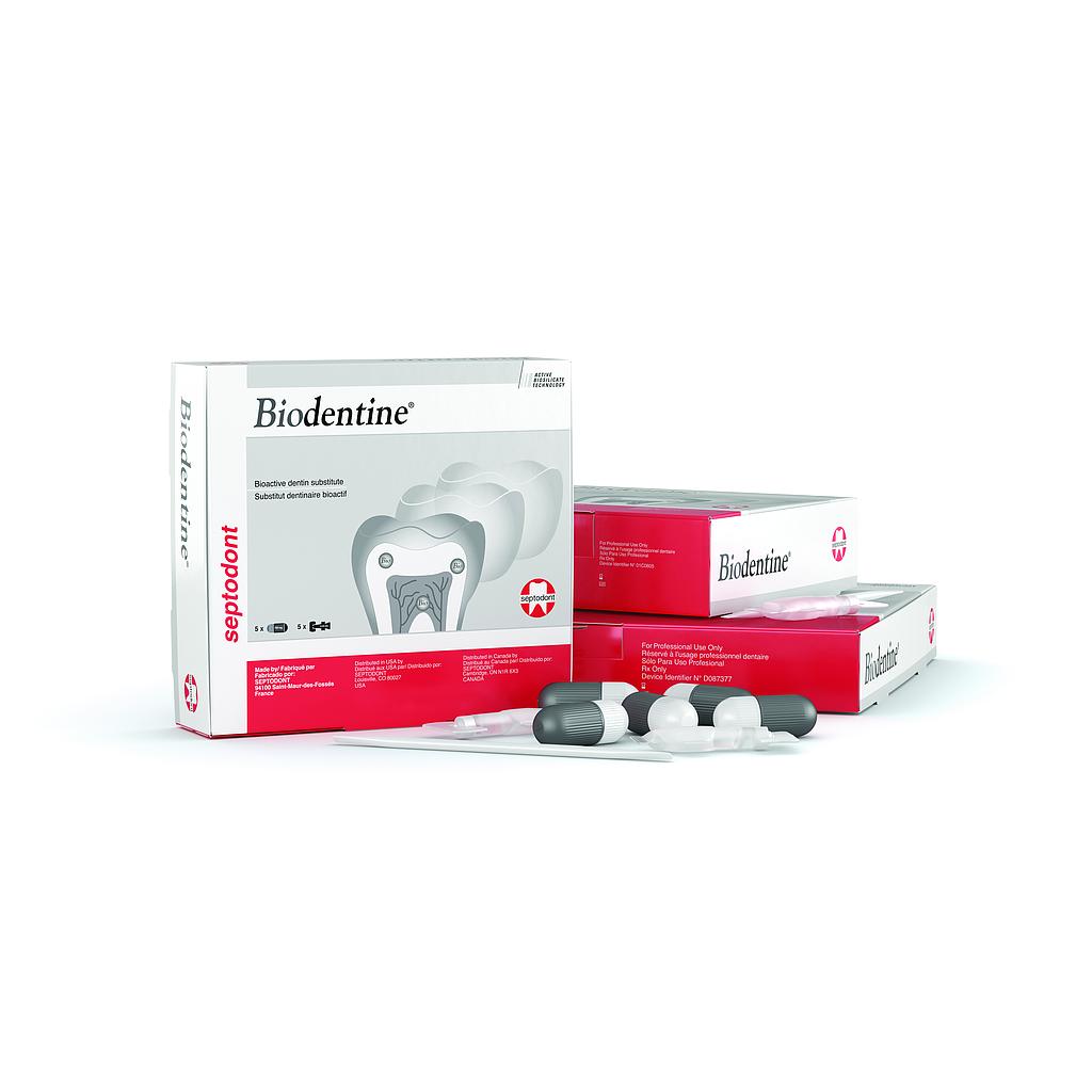 Septodont Biodentine Replacement Material, 5-700mg Capsules, 18mL, Unit Doses, 5 doses/bx