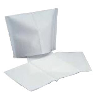 Mydent Defend Headrest Covers, 10" x 10", Tissue/Poly, White