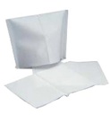 [HC-2001] Mydent Defend Headrest Covers, 10&quot; x 10&quot;, Tissue/Poly, White