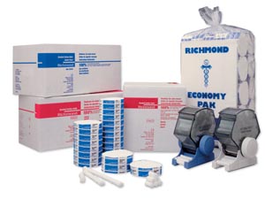Richmond Braided Cotton Roll, Large 1½" x ½" Dia, Non-Sterile, 1000/bx