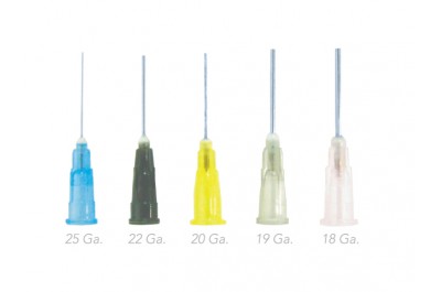 Pac-Dent 3/4" Evacu-N-Irrigation Needle Tips 18Ga, 100 count