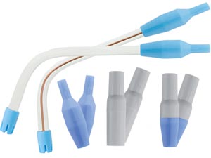 Crosstex SAFE-FLO® Saliva Ejector, Clear, 100 pieces/bg