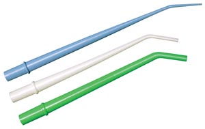 Mydent Defend Surgical Aspirator Tips, White, 1/8", 25/bg
