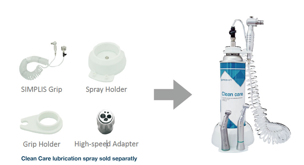 Saeshin Lubricant Kit for Handpieces