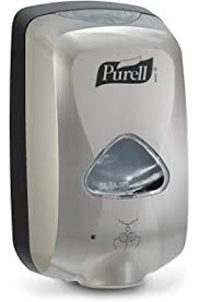 Gojo Purell® LTX Dispenser, Brushed Stainless Steel, Touch Free, Time Delayed