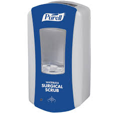 Gojo Purell® LTX-12™ Waterless Surgical Scrub Dispenser, Touch Free, Blue/White