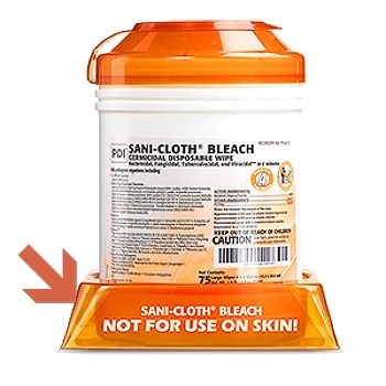 PDI Sani-Canister Caddy™ For Super Sani-Cloth Bleach