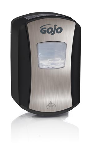 Gojo LTX-7™ Dispenser, 700mL, Chrome/ Black