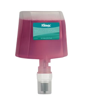 Kimberly-Clark Kleenex® Foam Skin Cleanser, Moisturizer, Flora Fragrance, 1200mL, Refill