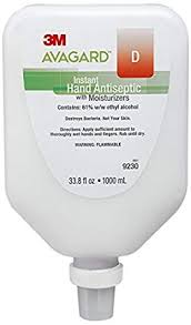 3M™ Avagard™ D Instant Hand Antiseptic with Moisturizers, 1000ml Bottle