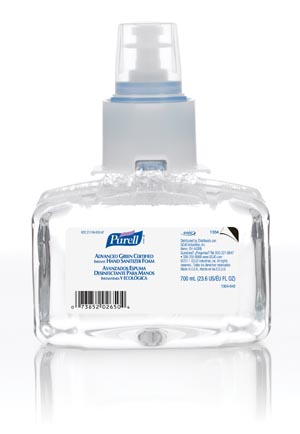 Gojo Purell® LTX™ Instant Foam Hand Sanitizer, 700mL, 3/cs