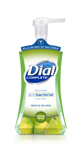 Dial® Complete® Foaming Hand Soap, Antibacterial, Foodservice, 1 Liter