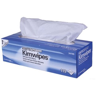 Kimberly-Clark Kimtech Sciences Kaydry®, 2-Ply, 11.8" X 11.8", White