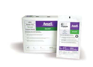Ansell Encore® Powder-Free Sterile Surgical Gloves, Size 8½